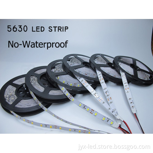 Professional 5730 smd led cabinet light 60leds/m 0.2w 0.3w 0.5w per led strip type